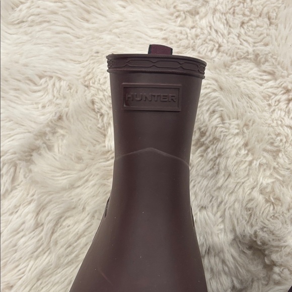 Plum Hunter Rain Boots - Picture 2 of 8